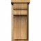 Ekena Millwork Yorktown Rough Sawn Corbel w/Backplate, Western Red Cedar, 8"W x 10"D x 18"H COR08X10X18YOR01RWR - alternate 3
